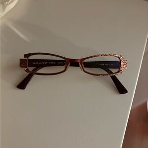 Jean Lafonte Paris Womens Tango Maroon Glasses